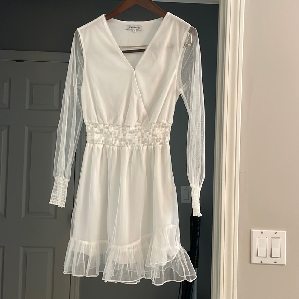 White dress